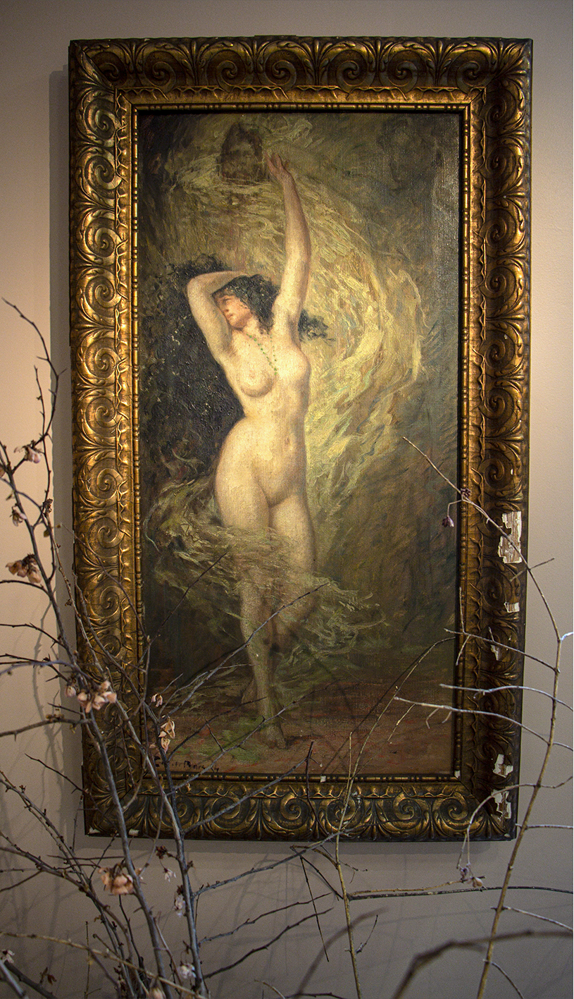 Emile Baes - Salomé - circa 1914 - huile sur toile - 83 x 40 cm