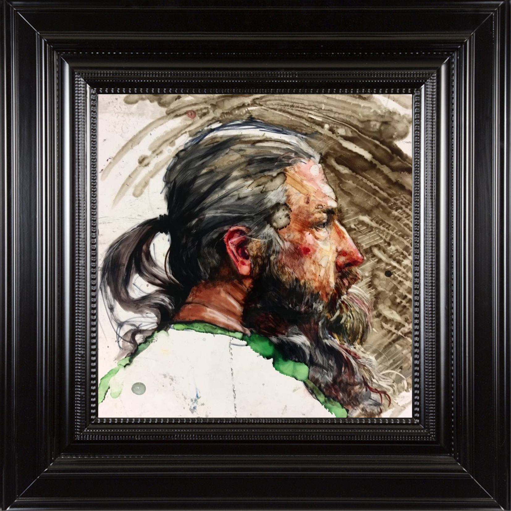 Man with a long beard