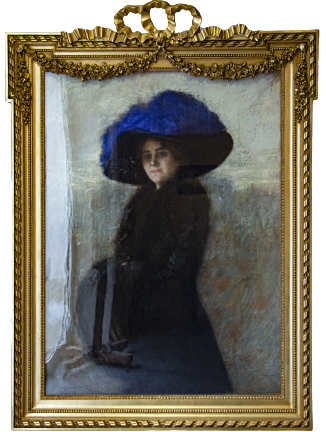 Levy -Femme au chapeau