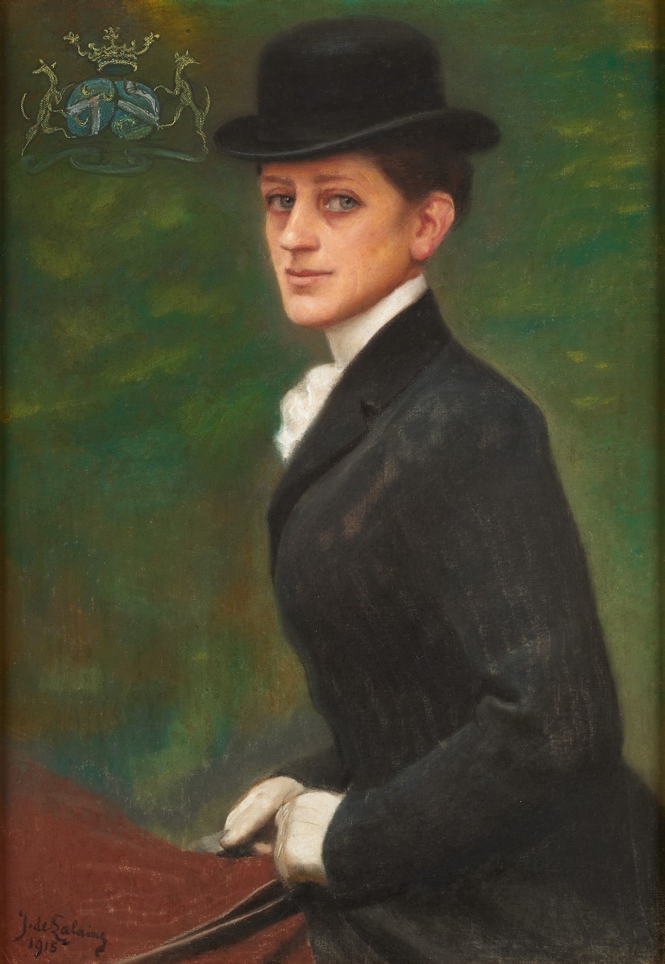 Portrait de cavalière
