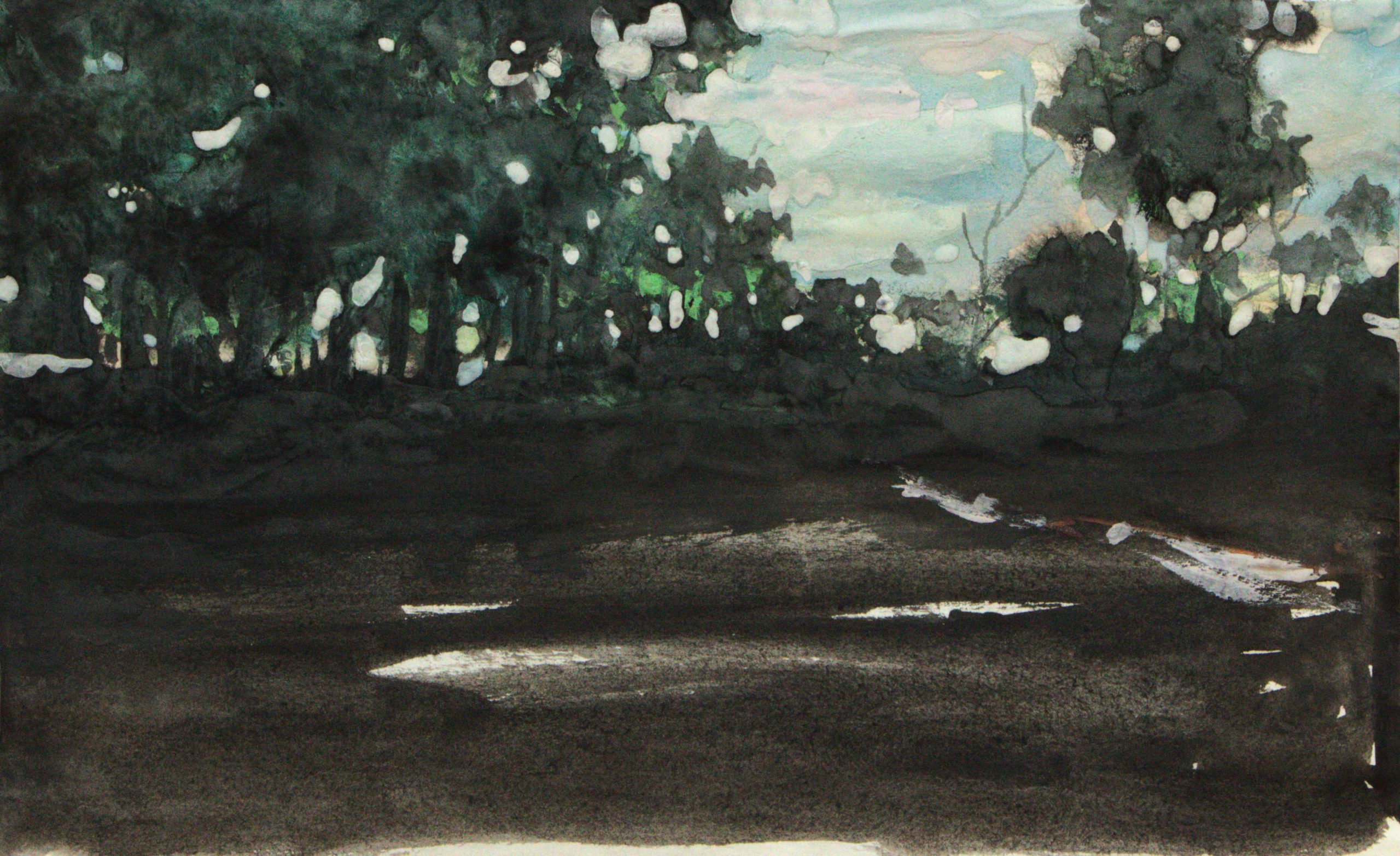 Fôret d'ombres - 14,5 X 23 CM