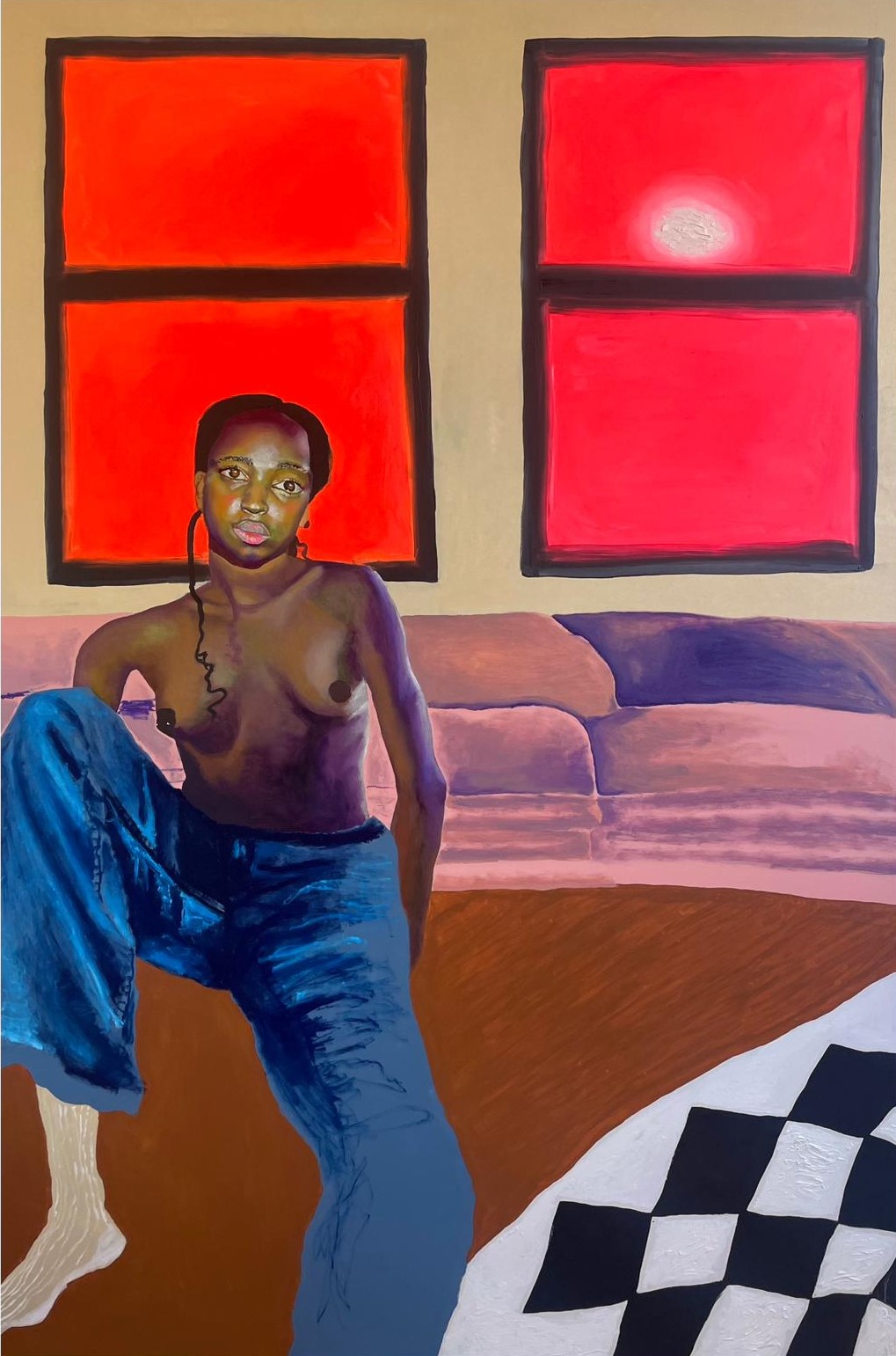Sun Don't Set On Me - 72 X 48 INCHES - Tess McMillan